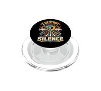 Io sono colui che distrugge il silenzio con il mio forte trombone PopSockets PopGrip per MagSafe