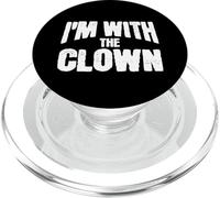 Io sono con il divertente costume di Halloween coordinato da PopSockets PopGrip per MagSafe