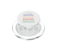 Io sono David. Facendo, David Things. Divertimento Celebrazione PopSockets PopGrip per MagSafe