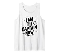 Io Sono Il Capitano Ora Divertente Umorismo Nautico Canotta