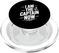 Io sono il capitano ora divertente umorismo nautico PopSockets PopGrip per MagSafe