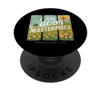 Io Sono Il Capolavoro Di Dio Christian Efesini 2:20 PopSockets PopGrip Adesivo