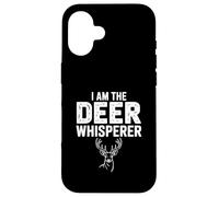 Io sono il cervo che sussurra amante della natura Custodia per iPhone 16