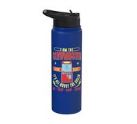 Io Sono Il Clawmaster Crane Addict Retro Arcade Game Abilità Stainless Steel Insulated Water Bottle