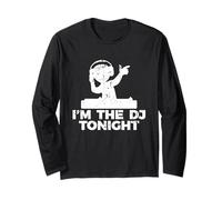 Io Sono Il DJ Stasera - Disc Jockey DJane Deejay Maglia a Manica