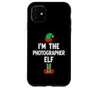 Io sono il fotografo Elfo Natale Corrispondenza Famiglia Gruppo Custodia per iPhone 11