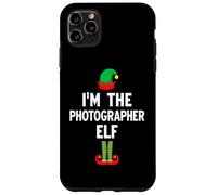 Io sono il fotografo Elfo Natale Corrispondenza Famiglia Gruppo Custodia per iPhone 11 Pro Max