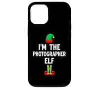 Io sono il fotografo Elfo Natale Corrispondenza Famiglia Gruppo Custodia per iPhone 12/12 Pro