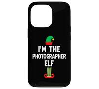 Io sono il fotografo Elfo Natale Corrispondenza Famiglia Gruppo Custodia per iPhone 13 Pro