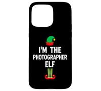 Io sono il fotografo Elfo Natale Corrispondenza Famiglia Gruppo Custodia per iPhone 15 Pro Max