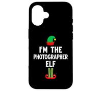 Io sono il fotografo Elfo Natale Corrispondenza Famiglia Gruppo Custodia per iPhone 16