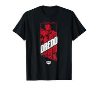 Io Sono Il Giudice Dredd 2000 AD Comic Montage Maglietta