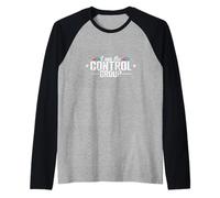 Io Sono Il Gruppo di Controllo Placebo Scienza Citazione Maglia con Maniche Raglan