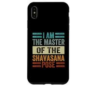 Io Sono Il Maestro Della Posa Shavasana - Yoga Divertente Custodia per iPhone XS Max
