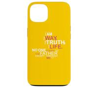 Io sono il modo in cui la verità e la vita John 14 6 Custodia per iPhone 13
