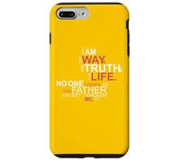 Io sono il modo in cui la verità e la vita John 14 6 Custodia per iPhone 7 Plus/8 Plus