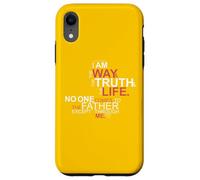 Io sono il modo in cui la verità e la vita John 14 6 Custodia per iPhone XR