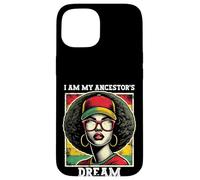 Io sono il sogno dei miei antenati, emancipazione delle donne nere, Afro Pride Custodia per iPhone 15