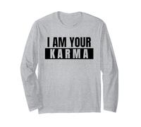 Io Sono Il Tuo Karma (Dichiarazione di Giustizia Spirituale) Maglia a Manica