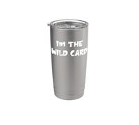 Io sono il Wild Card Bicchiere termico in acciaio inox doppia parete