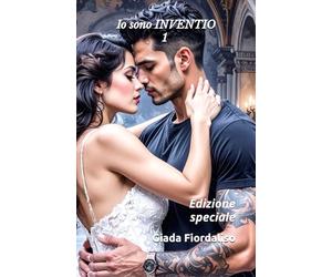 Io sono INVENTIO- 1 edizione speciale con sfondo interni a colori con bacio romantico tra i protagonisti e copertina con Stella e Moreno nella sala da ballo: Edizione speciale