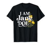 IO Sono Jane Doe Sono con Donne e sopravvissute allaggressione Maglietta