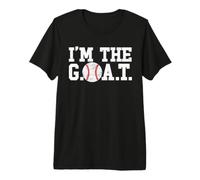 Io Sono la Capra da Baseball G.O.A.T Maglietta Premium