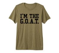 Io Sono la Capra G.O.A.T Maglietta Premium