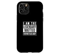 Io sono la maglia leggendaria, idea regalo per Matteo Custodia per iPhone 11 Pro