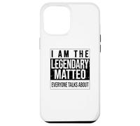 Io sono la maglia leggendaria, idea regalo per Matteo Custodia per iPhone 12 Pro Max