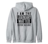 Io Sono la Maglia Leggendaria, Idea Regalo per Matteo Felpa con Cappuccio