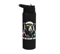 Io sono la pecora nera - Divertente e sarcastica squadra di pecore nere Stainless Steel Insulated Water Bottle