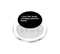 Io sono la persona meno cringey qui Ringraziamento Natale PopSockets PopGrip per MagSafe