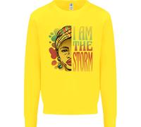 Io Sono La Tempesta Felpa Jumper Per Bambini African Black Lives Matter