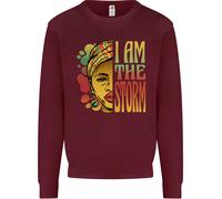 Io Sono La Tempesta Felpa Jumper Per Bambini African Black Lives Matter