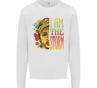 Io Sono La Tempesta Felpa Jumper Per Bambini African Black Lives Matter