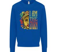 Io Sono La Tempesta Felpa Jumper Per Bambini African Black Lives Matter