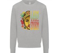 Io Sono La Tempesta Felpa Jumper Per Bambini African Black Lives Matter