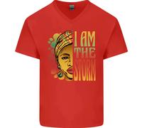 Io Sono La Tempesta Maglietta In Cotone A V Per Uomo Black Lives Matter