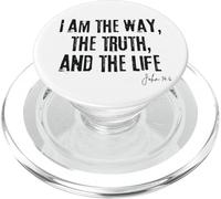 Io sono la via, la verità e la vita Giovanni 14:6 Bibbia Fede PopSockets PopGrip per MagSafe