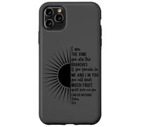 Io sono la vite, voi siete i tralci Giovanni 15:5 Custodia per iPhone 11 Pro Max