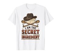 Io Sono l'ingrediente Segreto Western Baker Kitchen Humor Maglietta