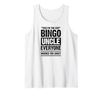 Io sono lo zio Bingo Tutti ti hanno avvertito Canotta