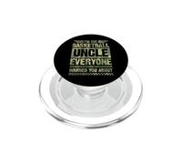 Io sono lo zio del basket tutti ti hanno avvertito PopSockets PopGrip per MagSafe