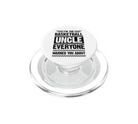 Io sono lo zio del basket tutti ti hanno avvertito PopSockets PopGrip per MagSafe