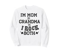 Io Sono Mamma e Nonna e io Rock Entrambi Nonno Meme Felpa