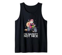 Io Sono Naughty Not Nice Christmas Work Party Canotta