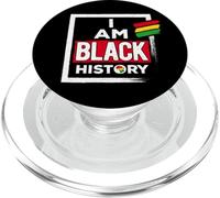 Io Sono Nero Storia Melanin Orgoglio Nero Storia Mese Afro PopSockets PopGrip per MagSafe