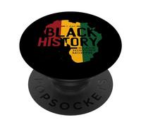 IO SONO NERO STORIA NERO STORIA MESE PopSockets PopGrip Adesivo