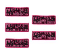 Io Sono Non Perfetto Ma Edizione Limitata - Termoadesivo / da Cucire Rayon Toppa